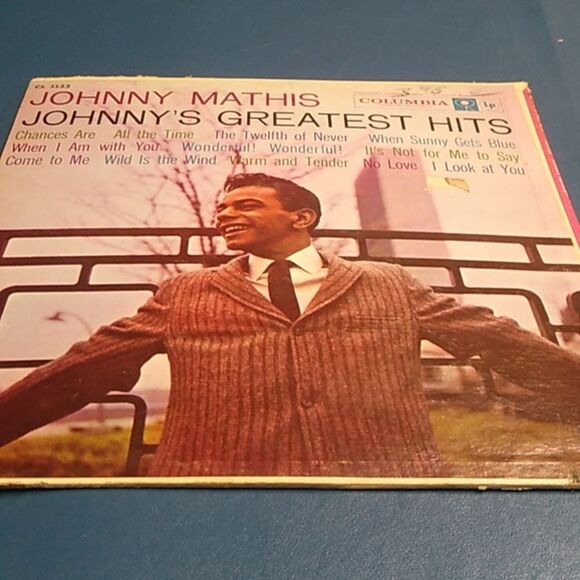 Johnny Mathis Greatest Hits Vinyl Record - Picture 3 of 9